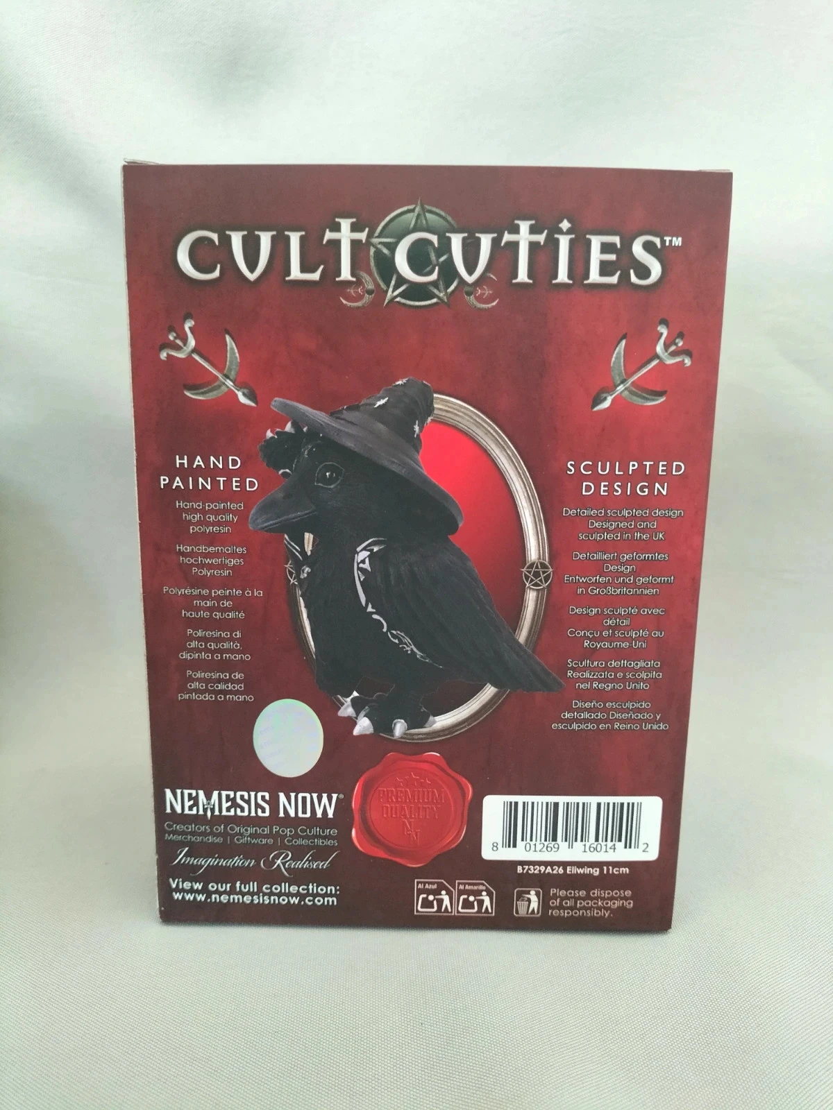 Figurinha Eliwing Cult Cuties 10,4 cm | Nemesis Now | Nova – photo 3